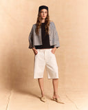 POPLIN SHIRT WITH WIDE CUFFS