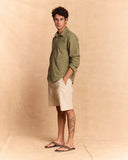 REGULAR-FIT LINEN SHIRT