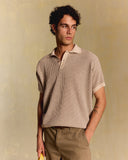 DOTTED TRICOT POLO
