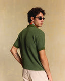 DOTTED TRICOT POLO