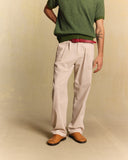 PLEATED LINEN TROUSER