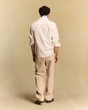 GABARDINE STRAIGHT-LEG TROUSER