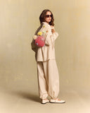 PUFF-SLEEVE LINEN SHIRT