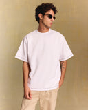 CONTRAST-STITCH T-SHIRT